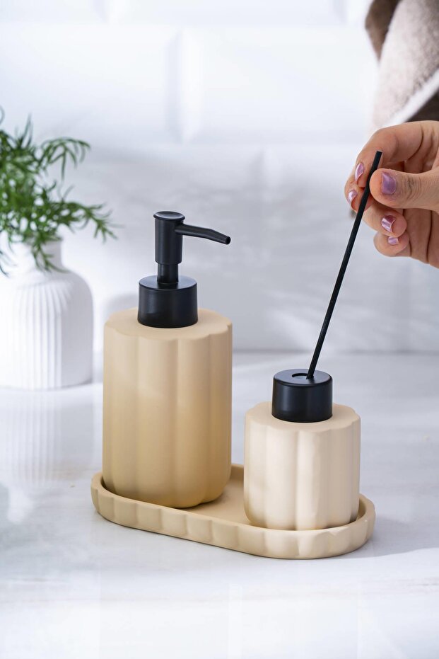 Vega Bej 3 Parça Banyo Seti - 2