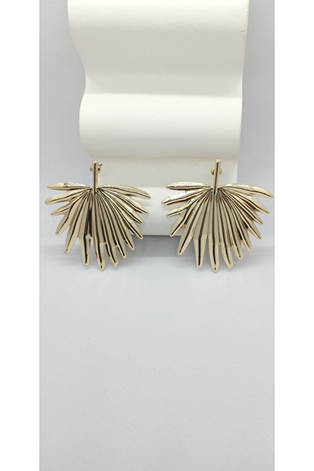 أقراط نمط ورقة - 2