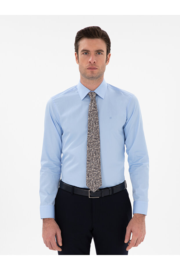Mavi Slim Fit Klasik Yaka Basic Gömlek 50304037-VR036 - 1