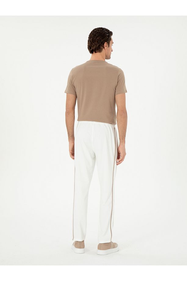Ekru Regular Fit Düz Paça Eşofman Altı 50300970-vr019 - 4