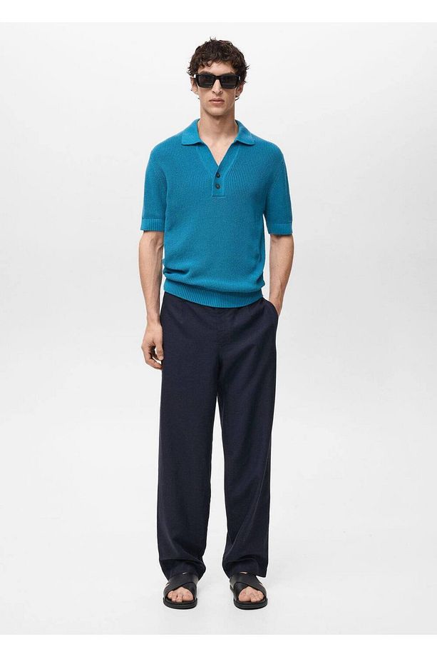 Regular fit lyocell keten pantolon - 2
