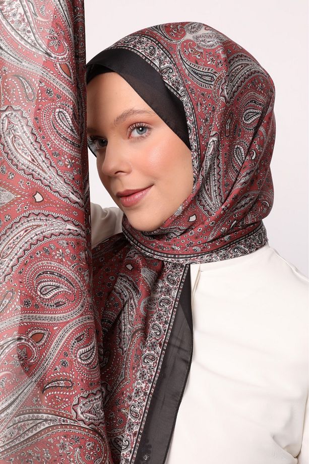 Hint İpeği Şal - 1