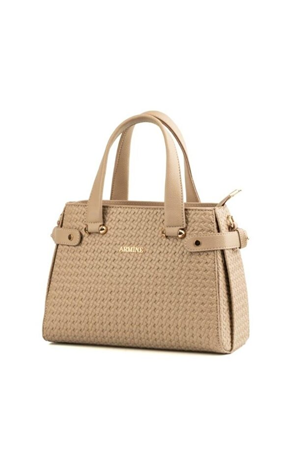 Armi̇ne 172 Braided Women's Shoulder Bag