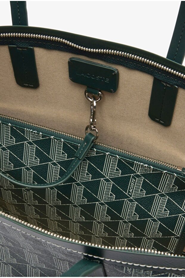 Zely Grained Tote With Pouch - 4