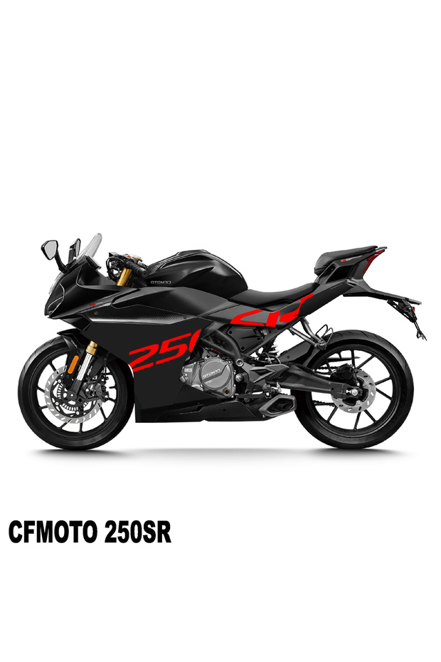 ل CFMOTO 250SR الجانب القلنسة ديكور ملصق ملصق نموذج اليمين واليسار
