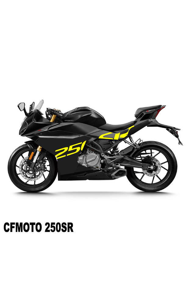 ل CFMOTO 250SR الجانب القلنسة ديكور ملصق ملصق نموذج اليمين واليسار