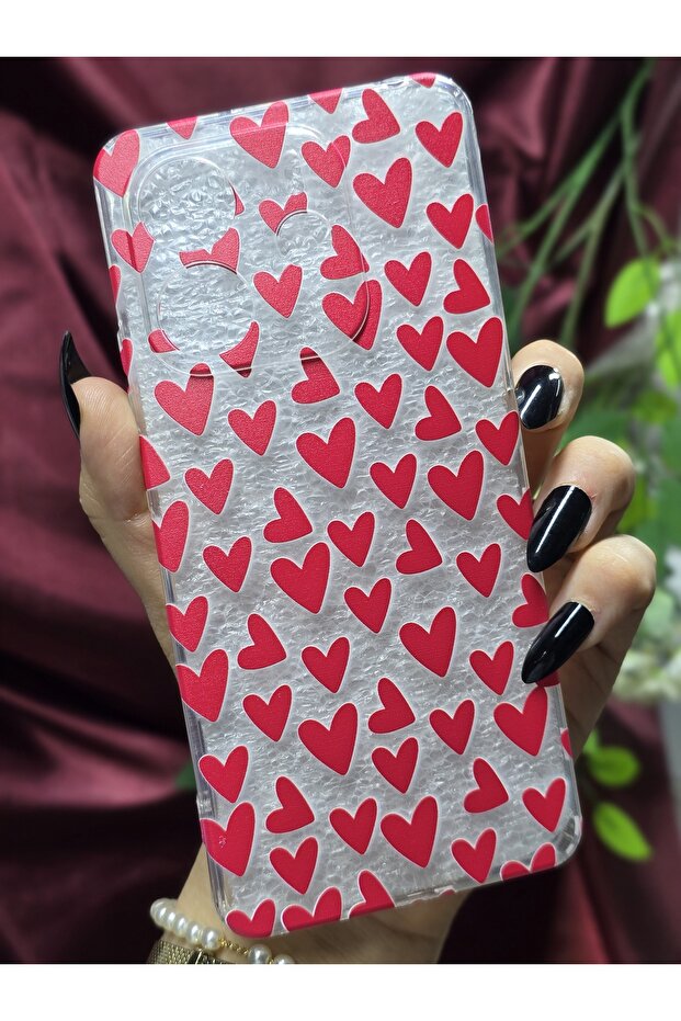 حافظة هاتف شفافة منقوشة مع حماية للكاميرا المتوافقة مع هاتف Xiaomi Redmi Note 14 4G - 1