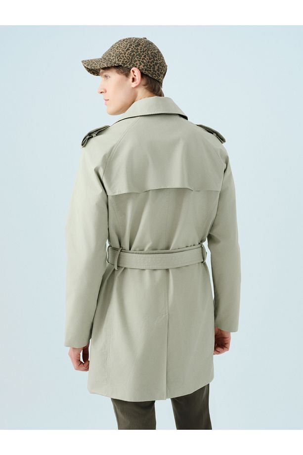 Regular Fit Erkek Trenchcoat - 3