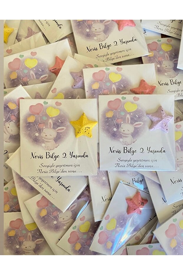 Seeded Card 50 Pieces Birthday, baby Shower, gift