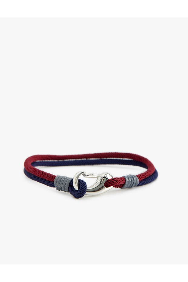 Multicolored Buckle Detailed Bracelet