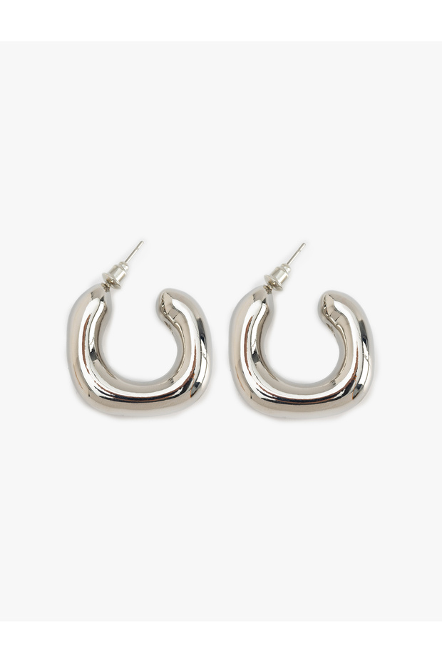 Geometric Hoop Earrings