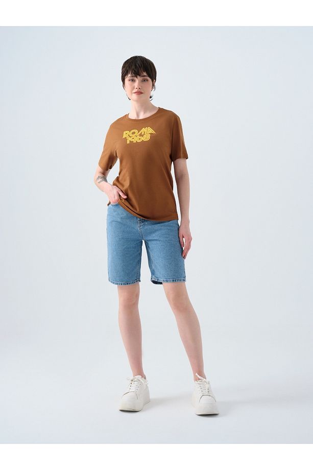 Regular Fit Kadın Şort - 1