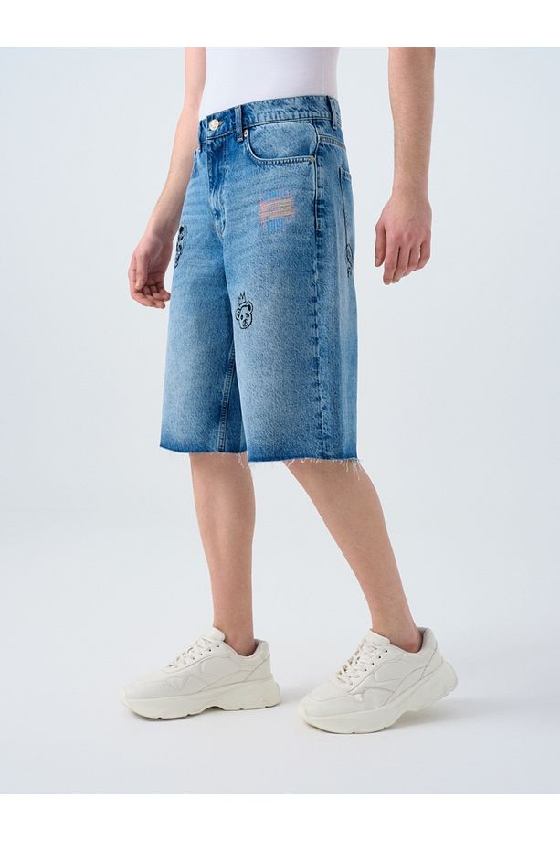 Baggy Fit Erkek Şort - 3
