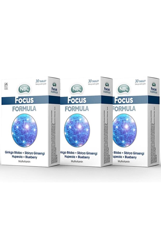 Focus Formula 30 Tablet 3 Adet - 1