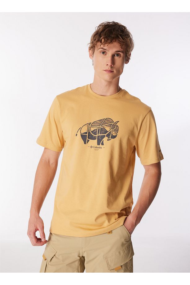 Kahve Erkek T-Shirt 9120741292_CS0360 CSC RANGE ROAMER - 3