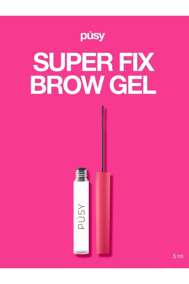 Kaş Jeli, Sabitleyici, Şekillendirici Pusy Super Fix Brow Gel 5ml - 1