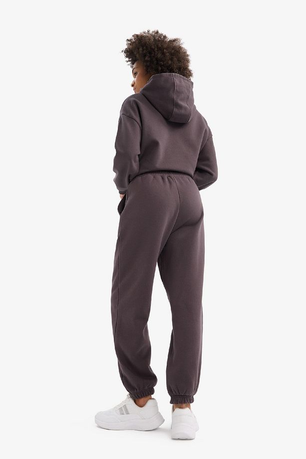 DeFactoFit NBA Brooklyn Nets Oversize Geniş Kalıp Çift Cepli Jogger Paça Standart Boy Kalın Kumaş Sp - 7