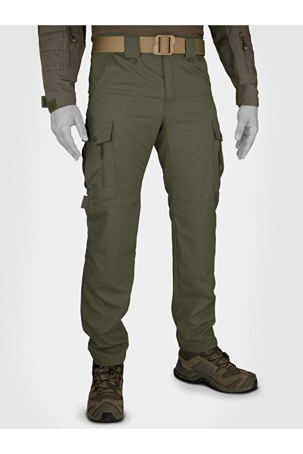 Pants Tube Khaki Protection, Outdoor, Men'S, Tactical, Hiking, with Cargo Pockets