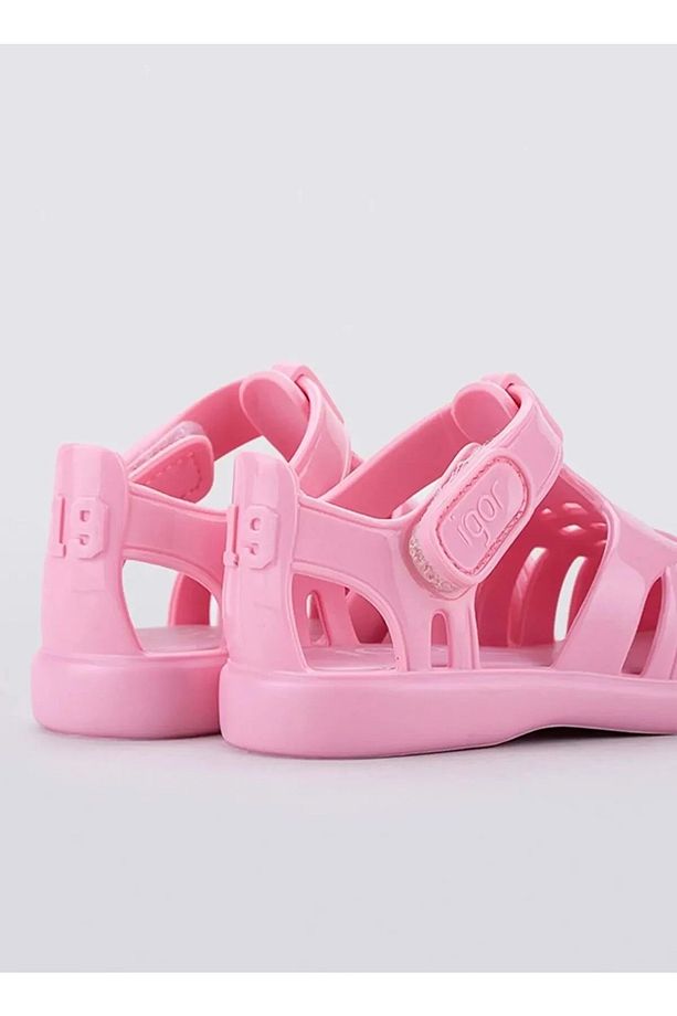 S10311-010 Tobby Gloss Pembe Bebek Sandalet - 4