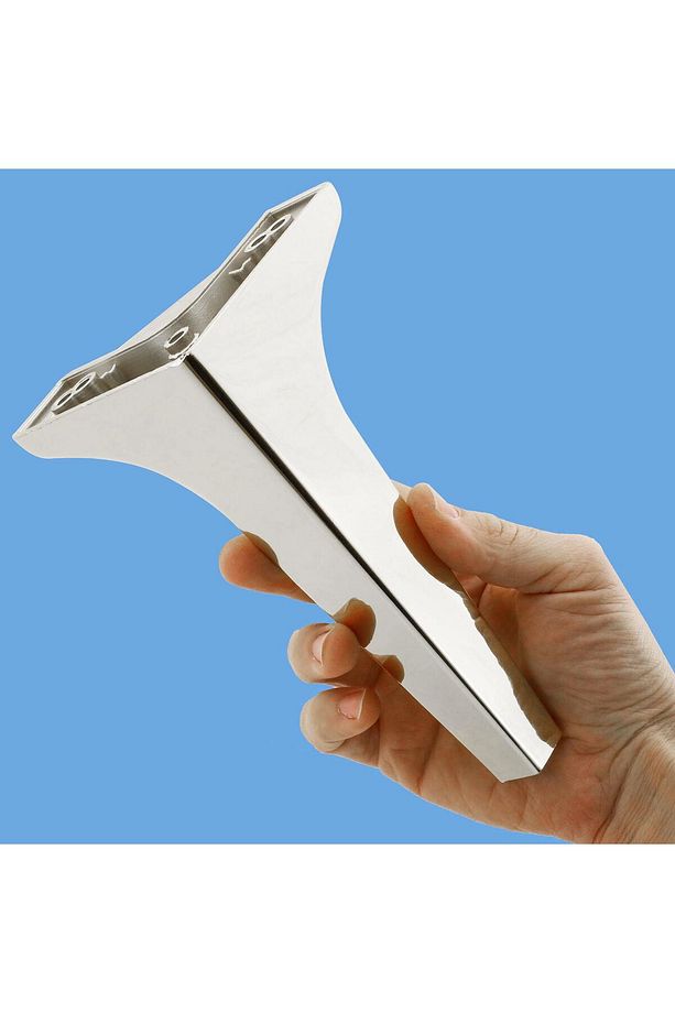 Sedef Lüks Gümüş Mobilya Kanepe Koltuk Ayağı 19  cm Ünite Konsol Yükseltici Yükseltme Lüks Ayakları - 5