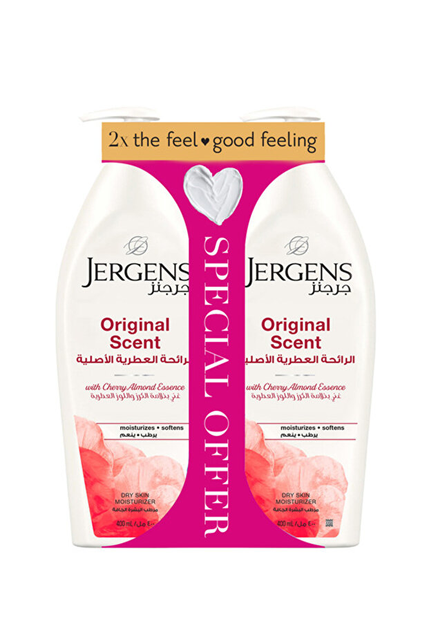 ORIGINAL SCENT LOTIONS 400ML X 2 SPECIAL OFFER