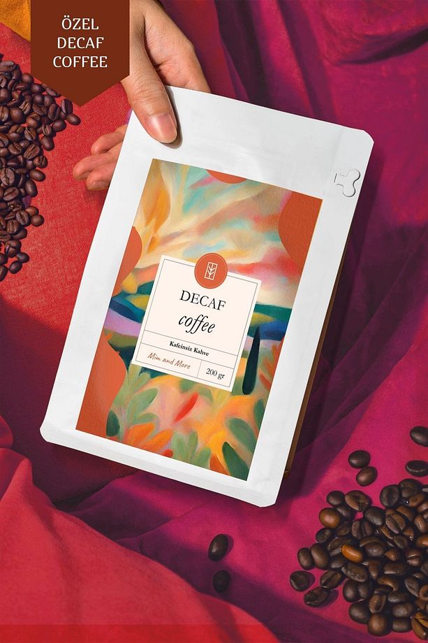 Decaf İkili Kahve Seti - Kafeinsiz Türk Kahvesi, Filtre Kahve 2'li Set - 3