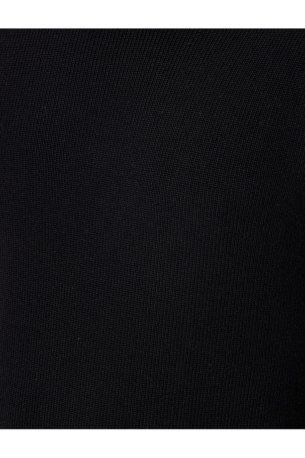 Bisiklet Yaka Regular Fit Viskon Karışımlı Kısa Kollu Triko Tişört - 6