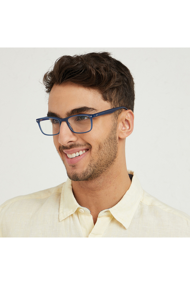 نظارات فيذر للضوء الأزرق - نظارات كمبيوتر مستطيلة للرجال - 5