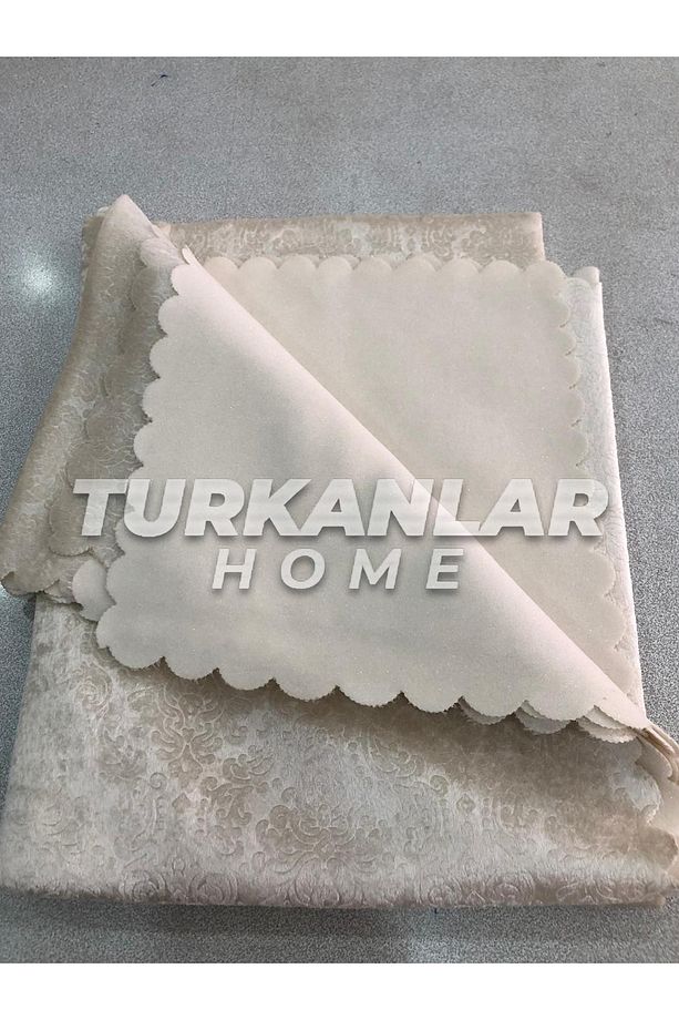 Süngerli Koltuk Örtüsü ( Krem ) - 2