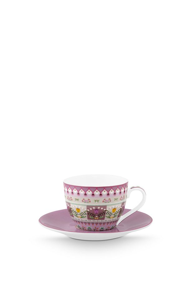 Lily Lotus Porselen 2li Kahve Fincanı Seti - 2