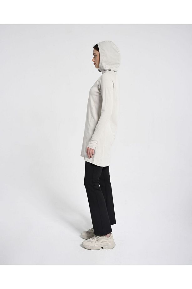 Kapüşon Boneli Koton Sweat + Buff Hediyeli - 4