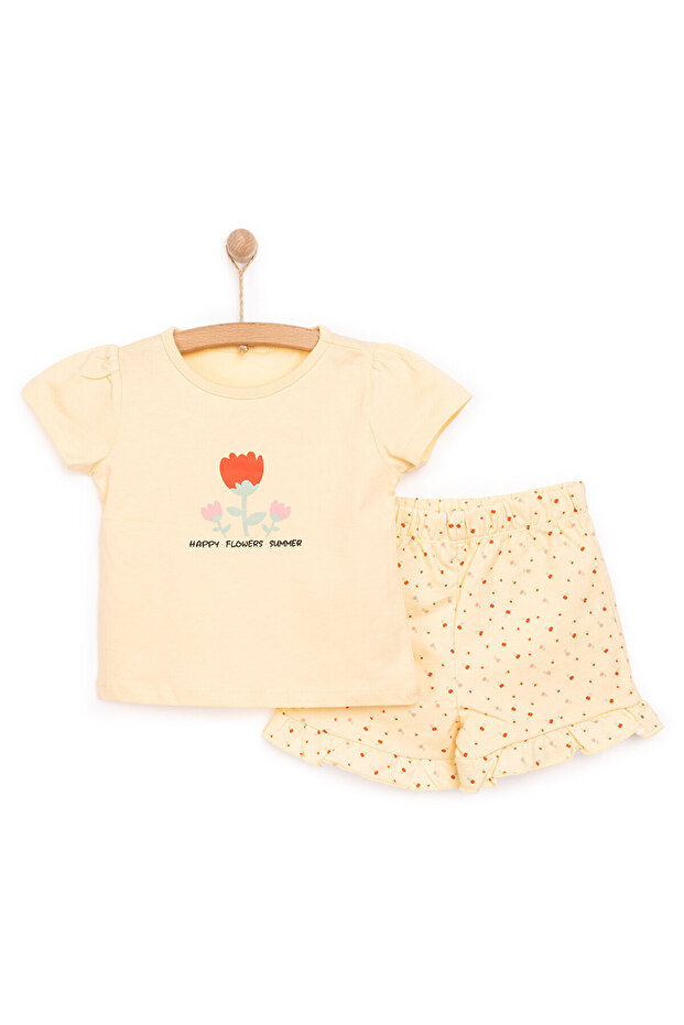 HelloBaby Basic Tshirt-Şort - 1