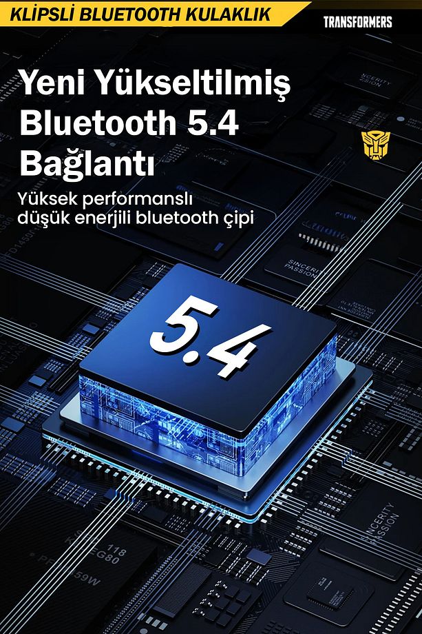 TF-T05 Bluetooth 5.4 Klips Kulaklık - 4