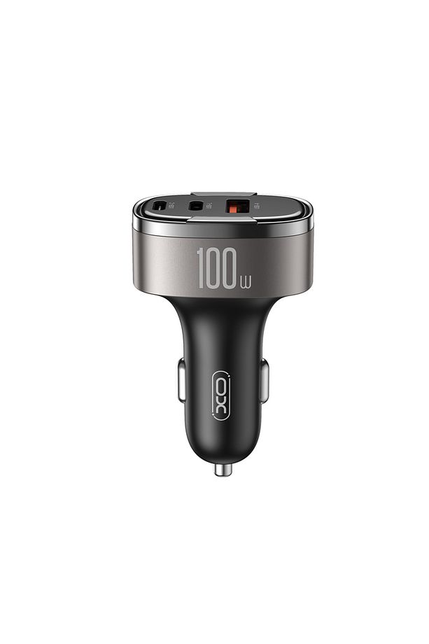 100W Araç Hızlı Şarj Adaptörü CC61,Dijital Ekran|Hızlı Şarj,1x USB-C,1x USB-A,1x Lightning - 1