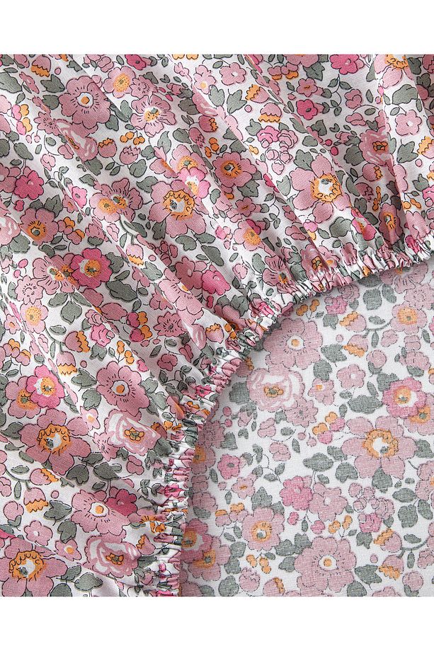 Floret Bloom Soft Tek Kişilik Pike Takımı 150x220 cm Pembe - 6