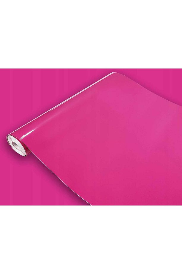 176-0504 Düz Parlak Fujya Kendinden Yapışkanlı Folyo ( 45 Cm X 1 Mt ) - 2