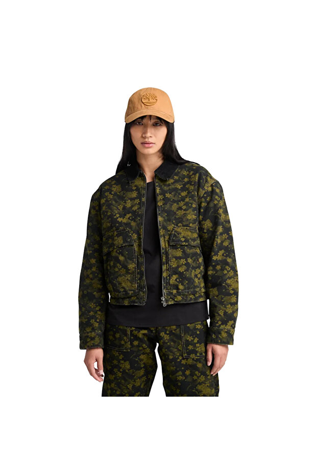 STRAFFORD QUILTED WASHED CANVAS PRINTED - 1