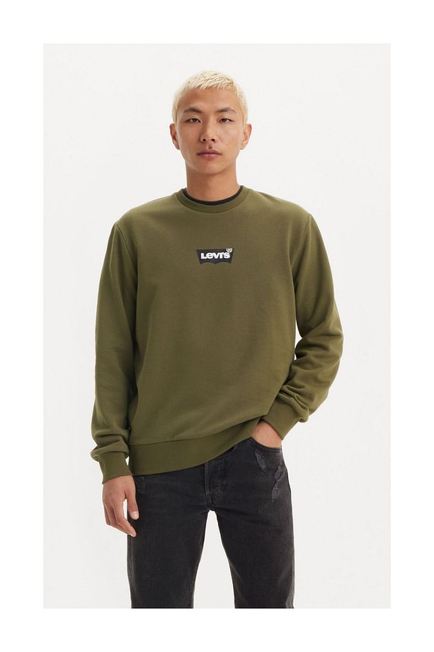 Standard Grapgic Crew Ssnl Core Batwing Yeşil Sweatshirts 38423-0104 - 1