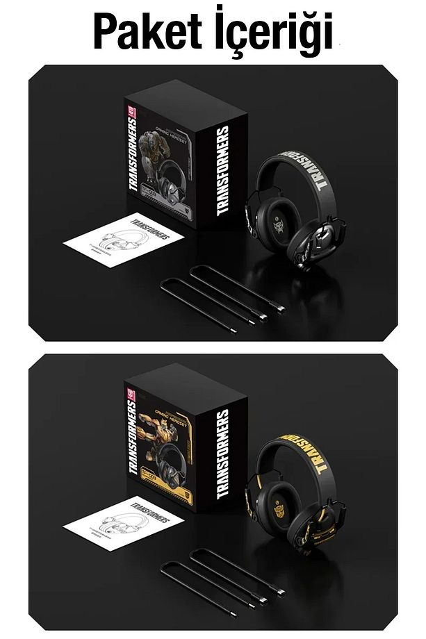 TF-G03 Bluetooth 5.4 Kulak Üstü Kulaklık Mikrofonlu Gaming Oyuncu 7.1 Surround Ses - 5