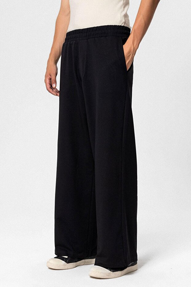 Super Oversıze Basıc Eşofman Takım-siyah - 3