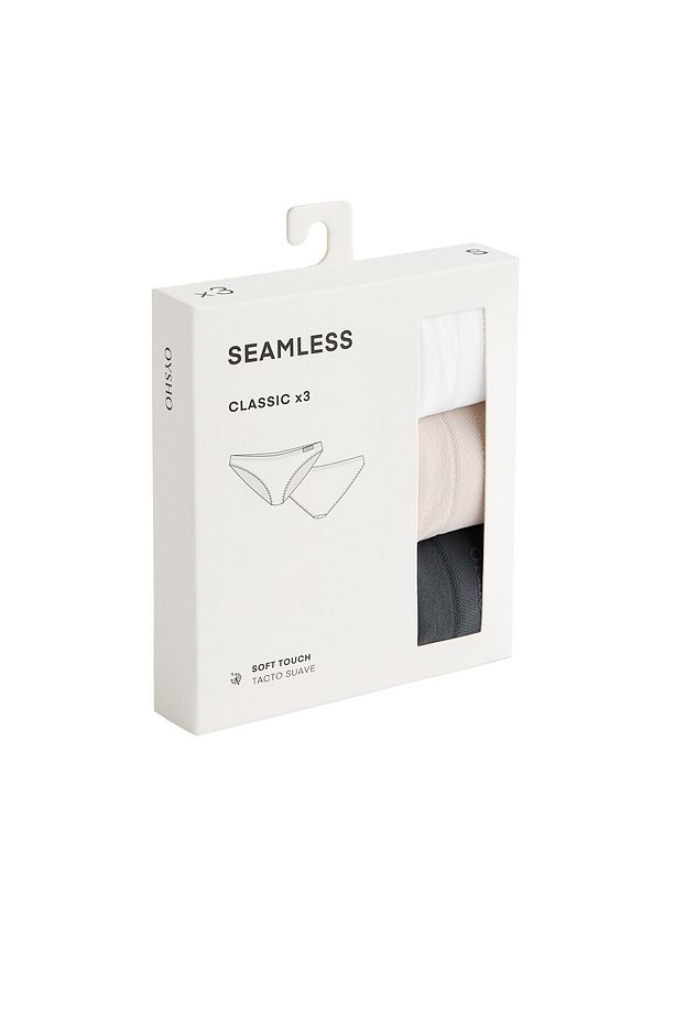 3 adet seamless soft touch klasik külot - 4