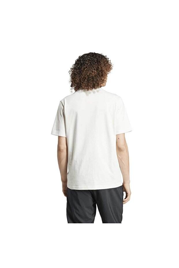 Beyaz Erkek T-shirt M Ce Tee Gd Jf3327 Beyaz Erkek T-shirt M Ce Tee Gd Jf3327 - 2