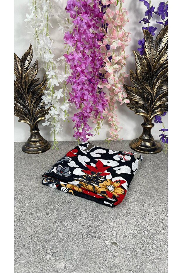 وشاح الكتابة القطني المنقوش - 1