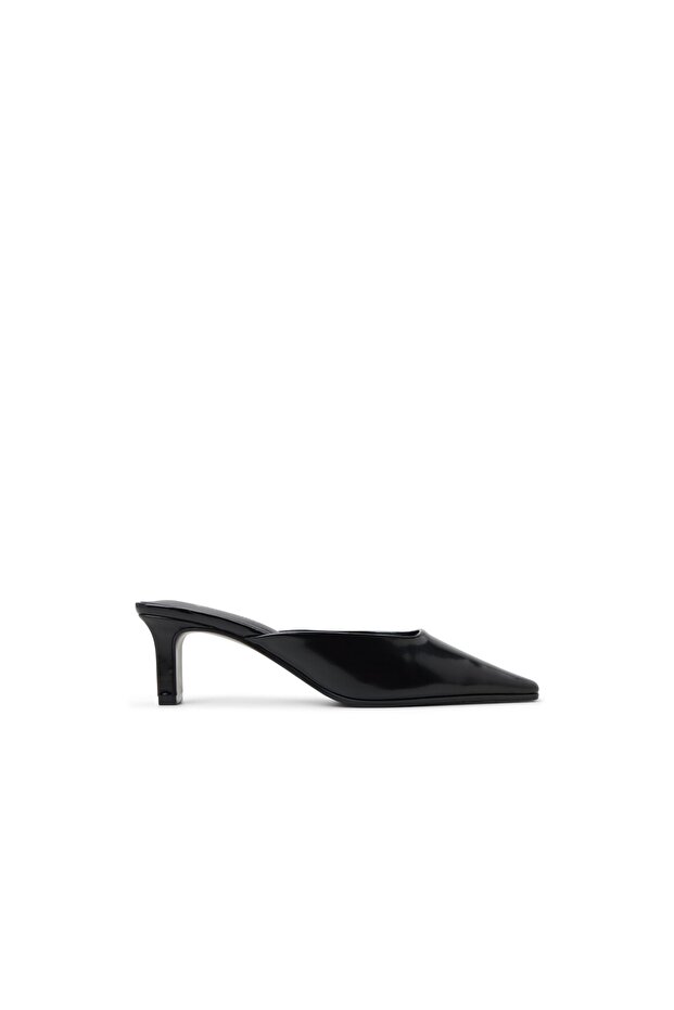 Black Zahraa Heeled Shoes For Womens