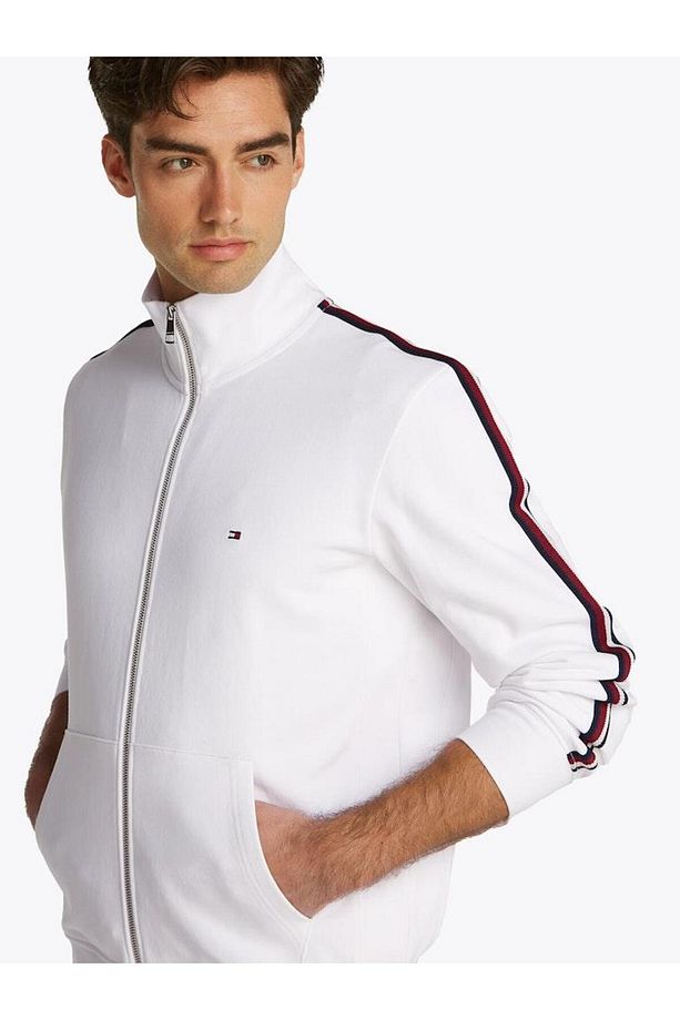 Erkek GLOBAL STRIPE STAND COLLAR Sweatshirts - 4