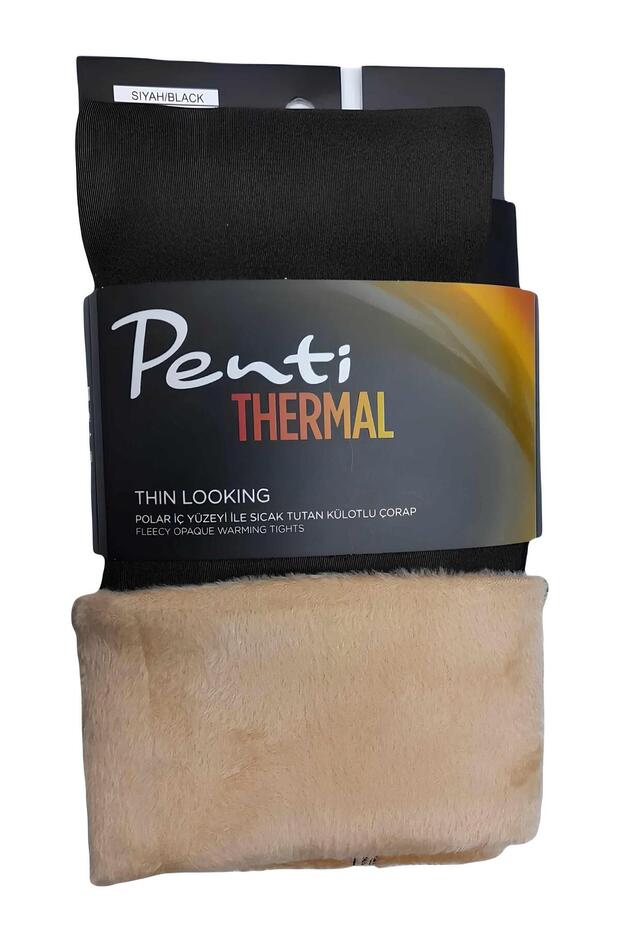 Thin Looking Termal Külotlu Çorap - 4