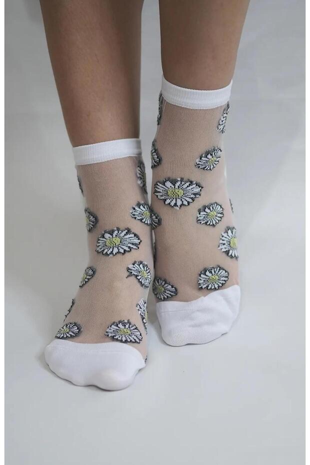 جوارب شفافة من التول - SLYT - 1