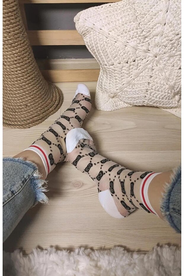 Transparent Tulle Socks - SLYT - 3