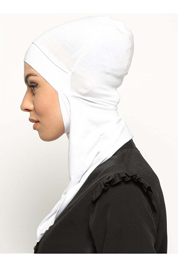 Practical Hijab Bone -White - - 2