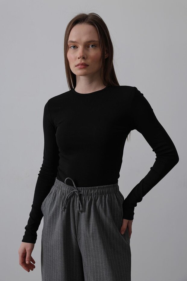 Long Sleeve Cycling Collar Badi/Body Undershirt